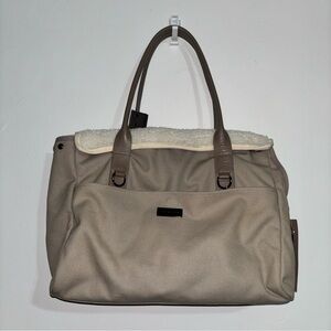 Maxbone City Carrier Bag Sherpa Lined Dog Tote